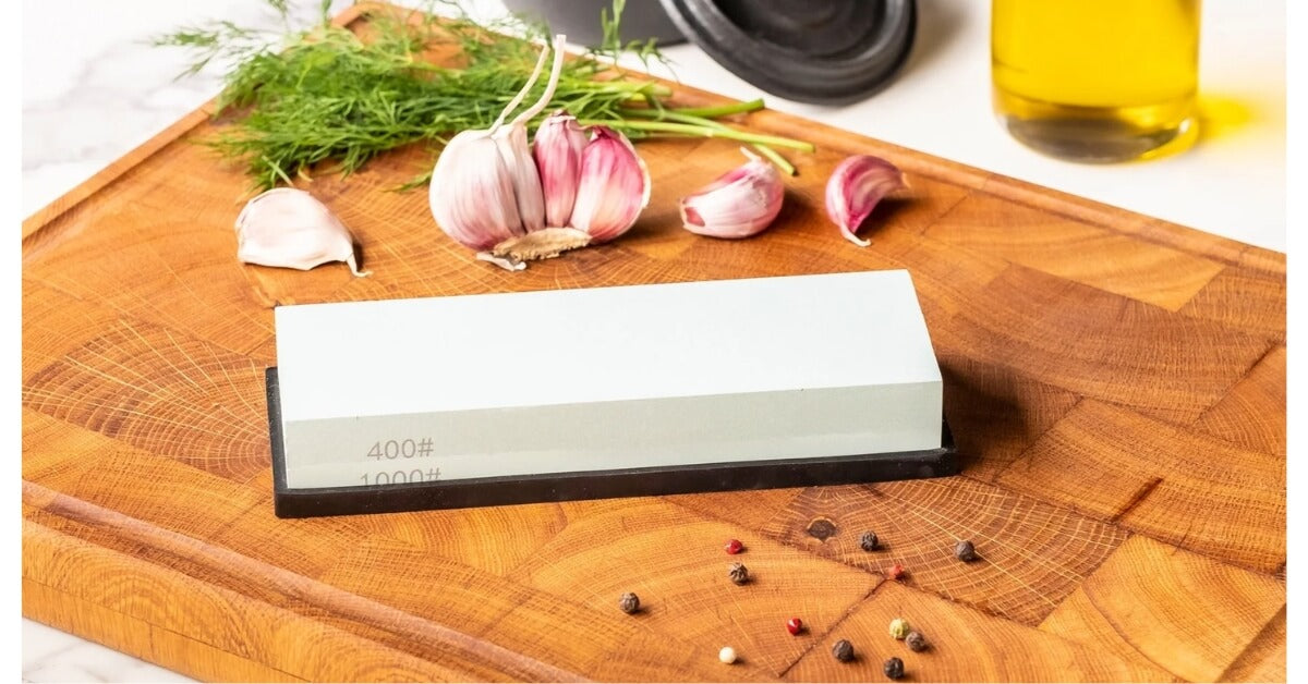 Pierre à aiguiser double face pour couteaux japonais Kaitsuko
