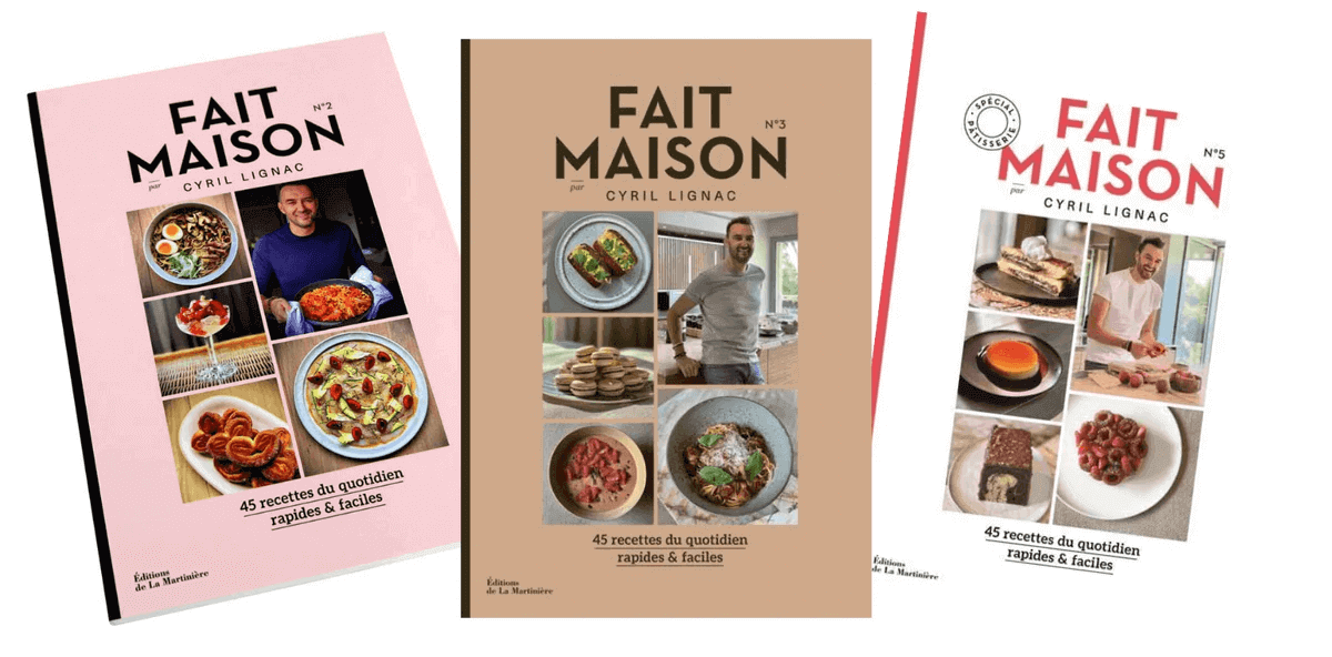 Livres de recettes à faire à la maison