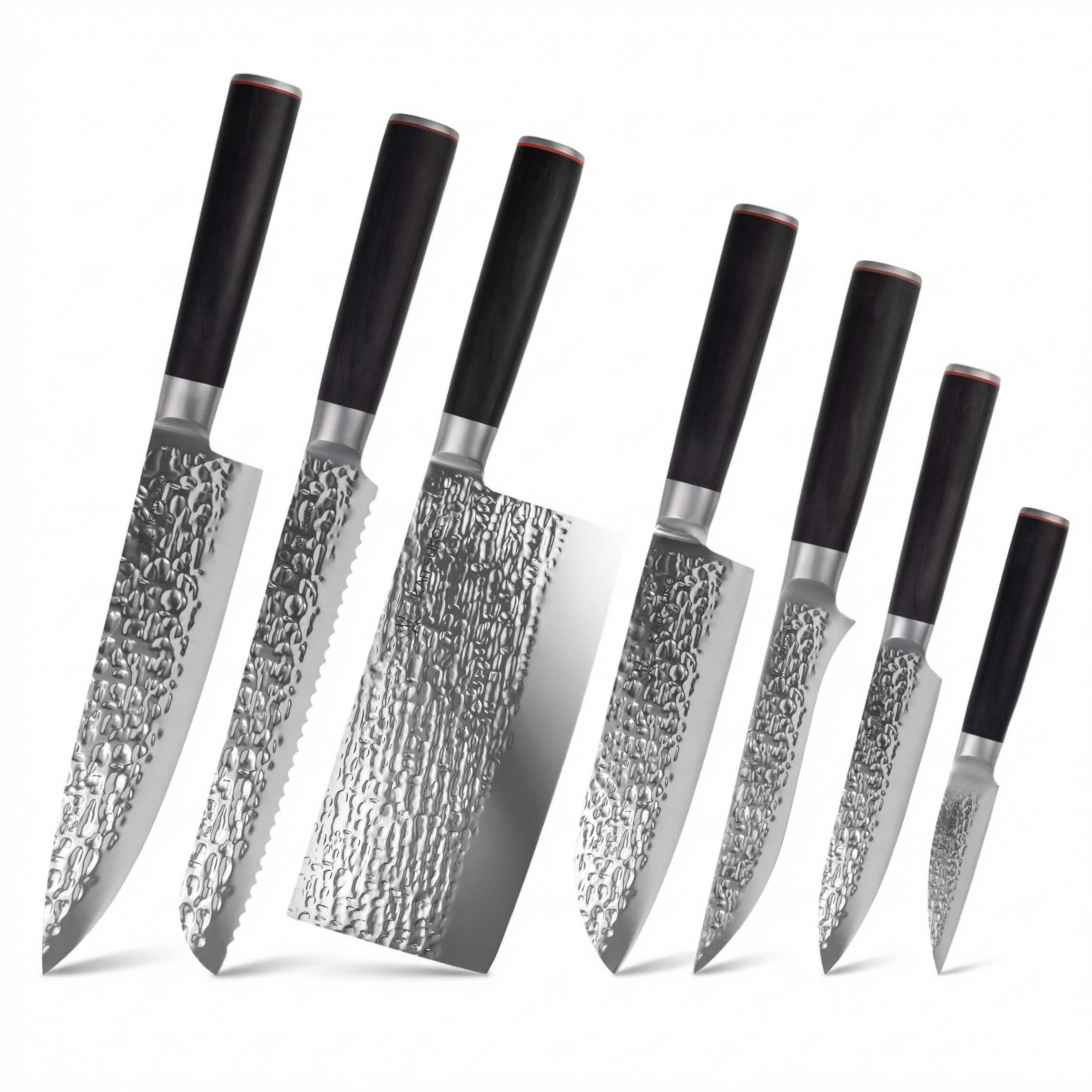 Set de 7 couteaux japonais Kaito