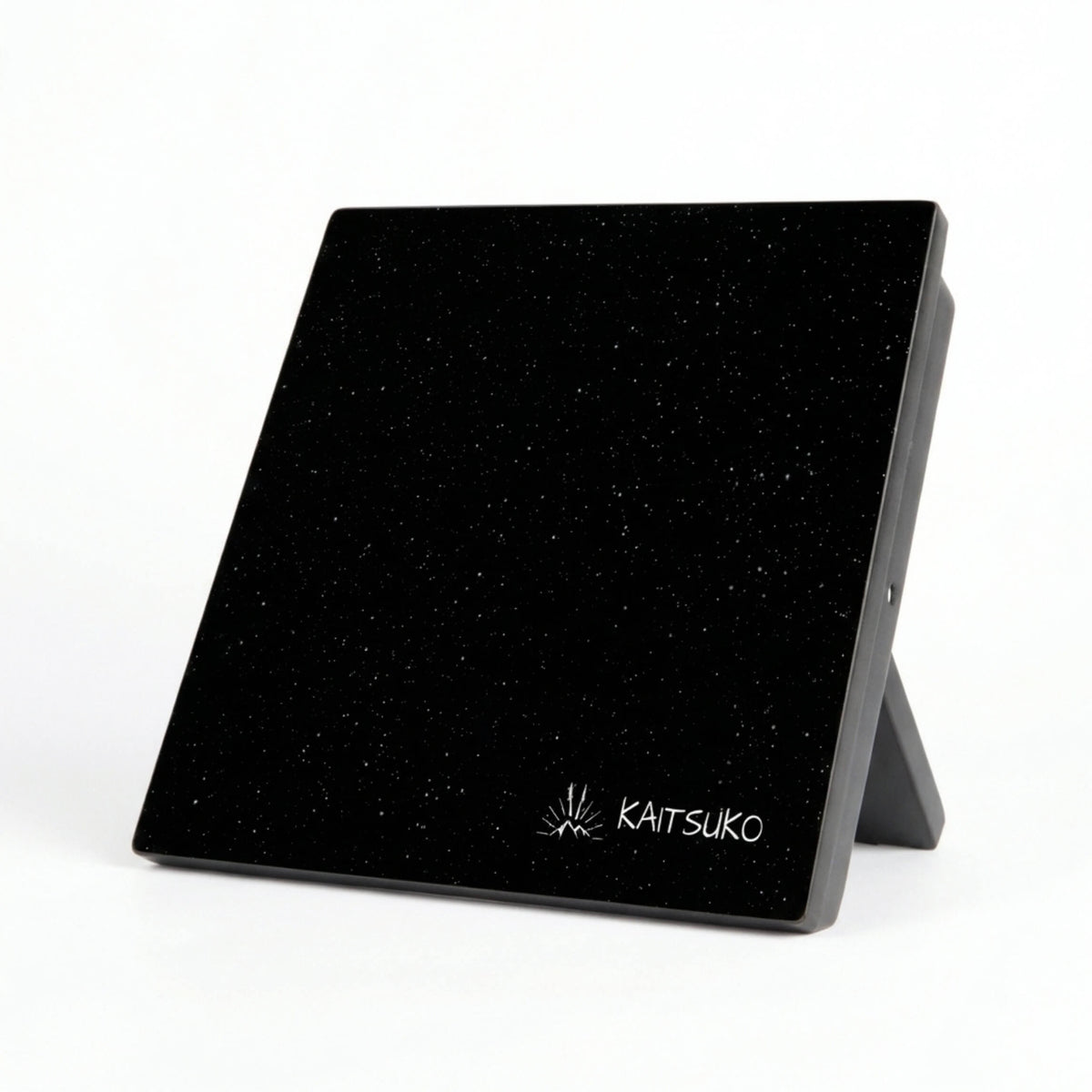 Support pour set de couteaux japonais de cuisine noir et blanc