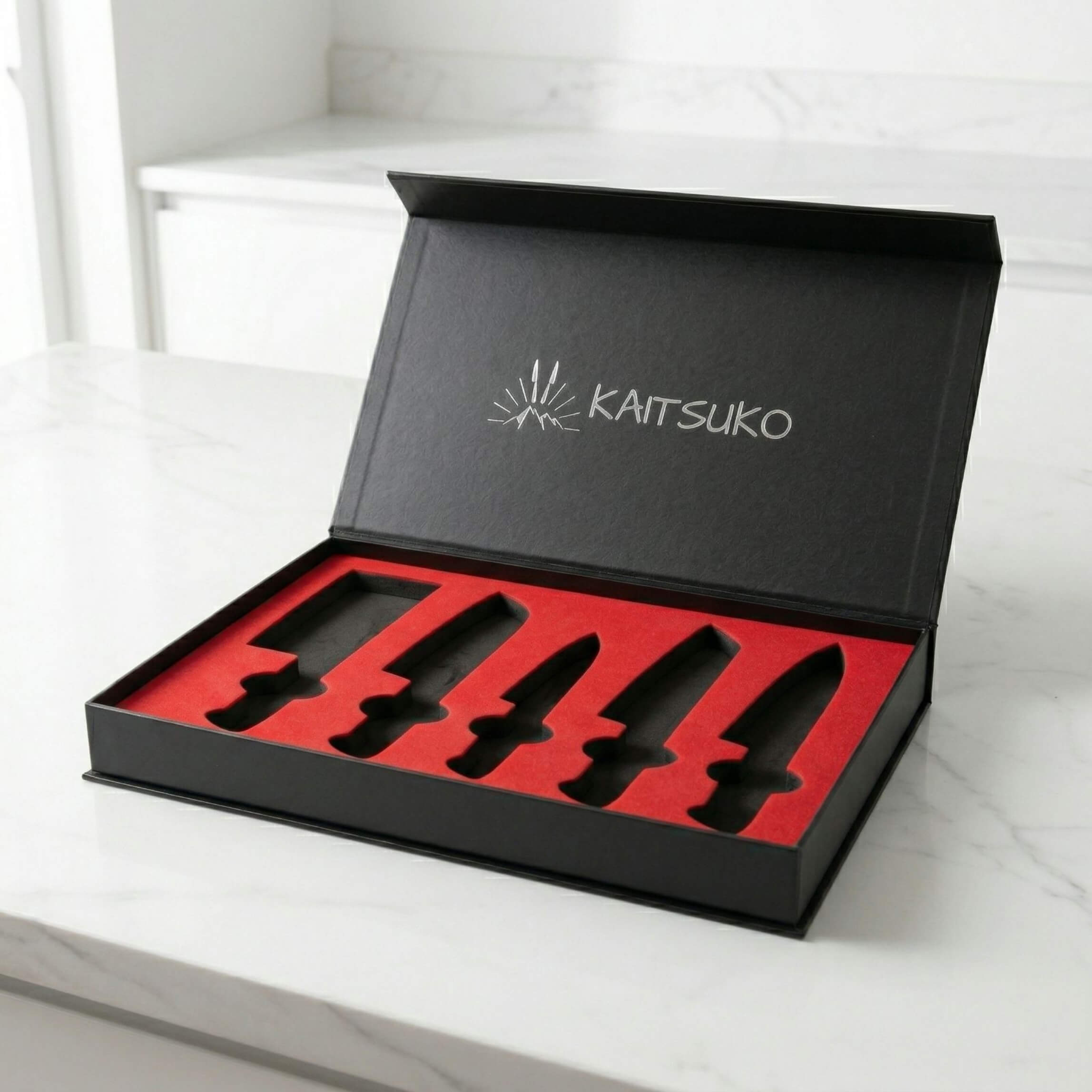 Set of 5 Japanese knives - Chef Yakumoto