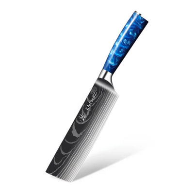 Set of 7 Japanese knives - Chef Tanaka