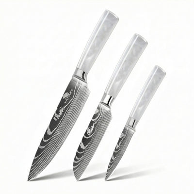 Set of 3 Japanese knives - Chef Tanaka