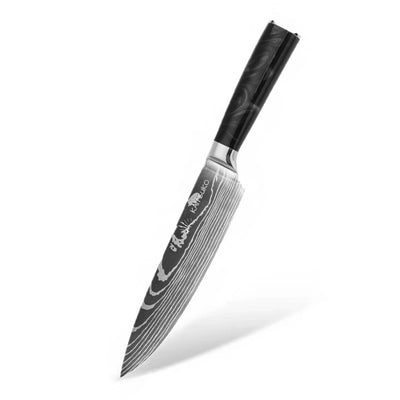 Set of 7 Japanese knives - Chef Tanaka