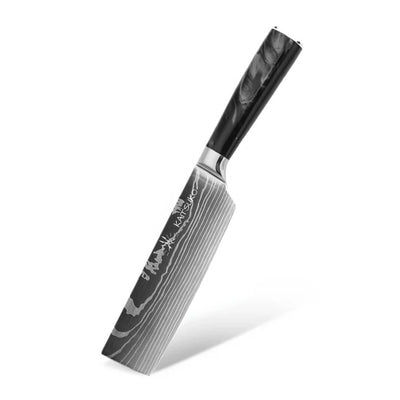 Set of 7 Japanese knives - Chef Tanaka