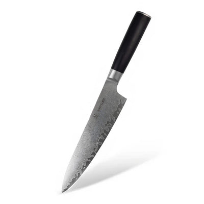 Couteau japonais gyuto Kyoto acier damas