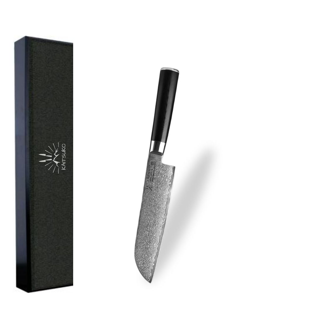 Couteau de cuisine santoku professionnel pour découper tous les aliments Kaitsuko France