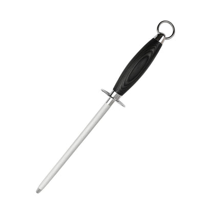 Fusil à aiguiser professionnel – Bois foncé – 23 cm