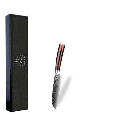 Petit couteau de cuisine santoku pour petite découpe de fruits et légumes