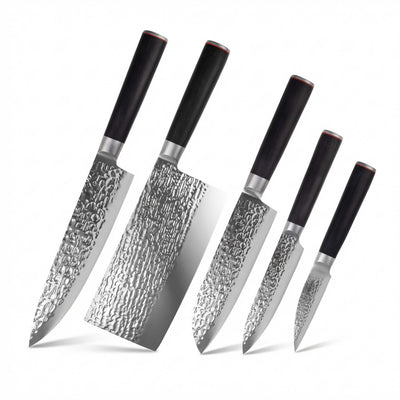 Set de 5 couteaux Kaito manche pakkawood